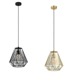 Eglo Lighting Lighting Stype Pendant Light Black, Gold Lights-For-You