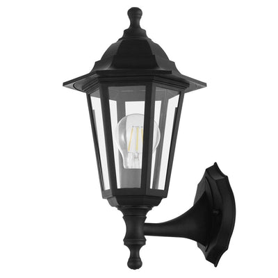 Eglo Lighting Outdoor Wall Lights Duanera Outdoor Wall Light E27 Black Lights-For-You 33776N 9008606240661