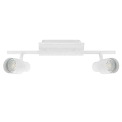 Eglo Lighting Spot Lights 2X5W / White Davida 2 Spot Light 1Lt/2Lt/3Lt/4Lt Lights-For-You 204332