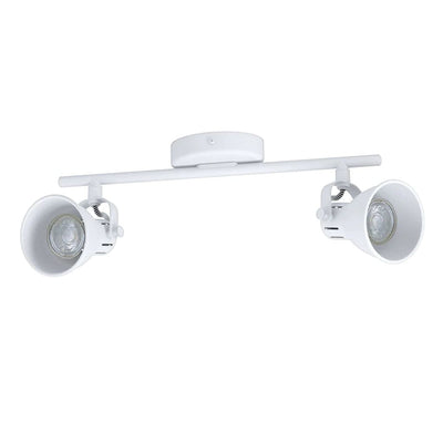 Eglo Lighting Spot Lights Seras LED Spot Light 2Lt in White Lights-For-You 205316 9008606238453