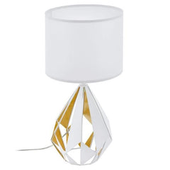 Eglo Lighting Table Lamps White Carlton 5 Table Lamp 1Lt Lights-For-You 43078N