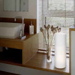 Eglo Lighting Table Lamps White Geo Table Lamp 1Lt in White ( Medium) Lights-For-You 81828N