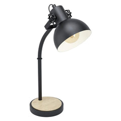 Eglo Lighting Table Lamps Lubenham Table Lamp 1Lt in Black Lights-For-You 43165N 9008606230723