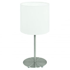 Eglo Lighting Table Lamps Pasteri Table Lamp 1Lt in White Lights-For-You 31594N 9008606175338