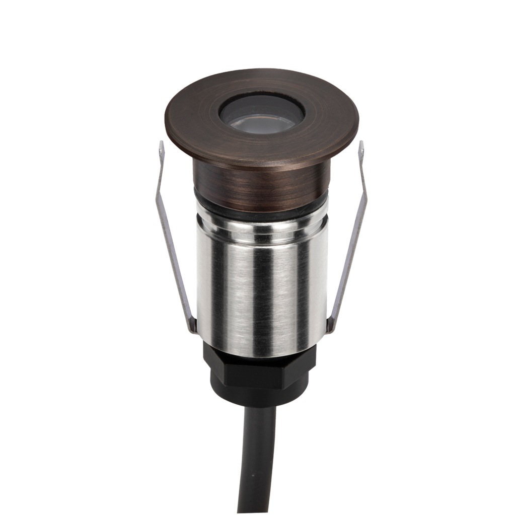 Domus Lighting | 10070 Domus Emit 25mm Rgbw 36° Led 24V Decklight An/Brass