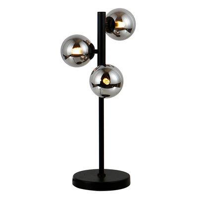 Midday Table Lamp 3Lt in Black — Black