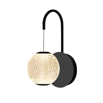 Langdon Indoor LED Wall Light in Black or Gold