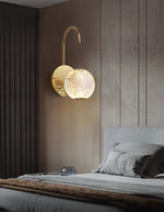 Langdon Indoor LED Wall Light in Black or Gold — Gold 3000K
