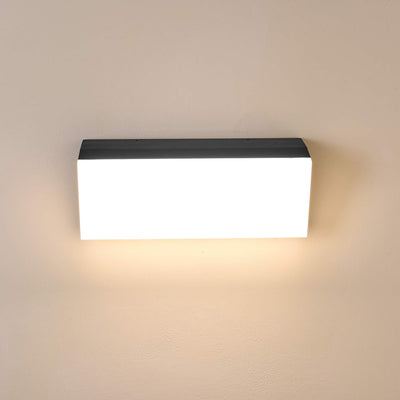 Harrington Outdoor LED Wall Light 36w in Black — Black