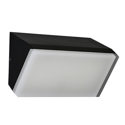 Harrington Outdoor LED Wall Light 10w in Black — Black