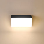 Harrington Outdoor LED Wall Light 10w in Black — Black
