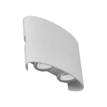 Opula 2 Outdoor Up/Down LED Wall Light in Black or White — White / 3000k