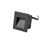 Stan LED Step Light in Black or White — 12v-BK-3K