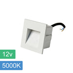 Stan LED Step Light in Black or White — 12v-WH-5K