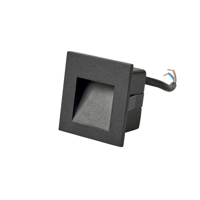 Stan LED Step Light in Black or White — 240v-BK-5K