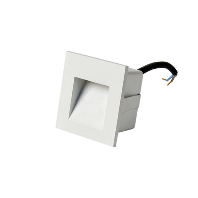 Stan LED Step Light in Black or White — 240v-WH-5K