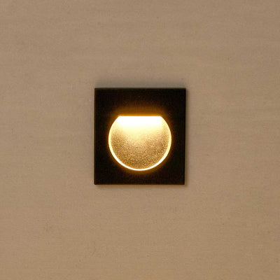 Arch LED Step Light in Black or White