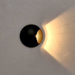Kroll 1 Outdoor LED Wall Light in Black or White