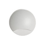 Kroll 1 Outdoor LED Wall Light in Black or White