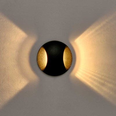Kroll 2 Outdoor LED Wall Light in Black or White