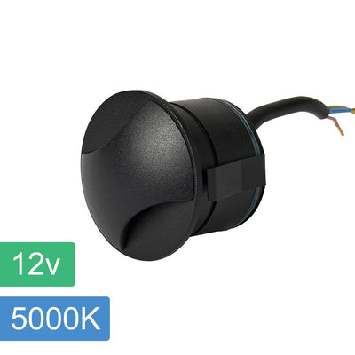 Kroll 2 Outdoor LED Wall Light in Black or White — 12v-BK-5K