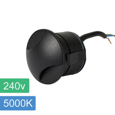 Kroll 2 Outdoor LED Wall Light in Black or White — 240v-BK-5K