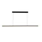 Beam Linear LED Pendant Light 1500mm, 2000mm, 2400mm in Black, Gold or White — Black / 1500mm