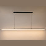 Beam Linear LED Pendant Light 1500mm, 2000mm, 2400mm in Black, Gold or White — Black / 1500mm