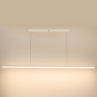Beam Linear LED Pendant Light 1500mm, 2000mm, 2400mm in Black, Gold or White — White / 1500mm