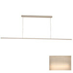 Beam Linear LED Pendant Light 1500mm, 2000mm, 2400mm in Black, Gold or White — White / 2000mm