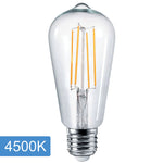 4w LED E27 ST64 Pear Globe — 4500K