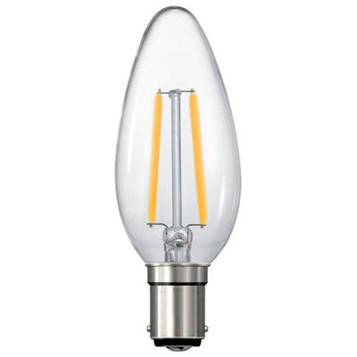 4w LED B15 Candle Globe Warm