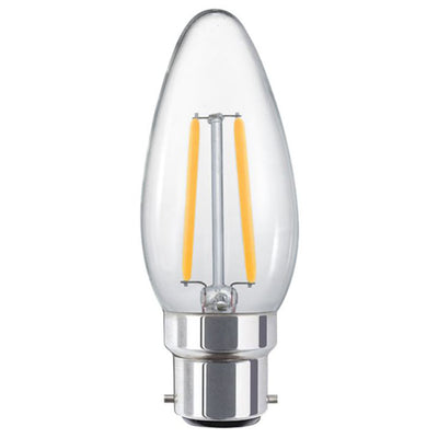 4w LED B22 Candle Globe