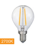 4w LED E14 Fancy Round — 2700K