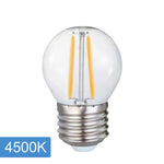 4w LED E27 Fancy Round Globe — 4500K