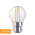 4w LED B22 Fancy Round — 2700K