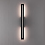 Edgar Outdoor LED Wall Light Small CCT 12w in Black, White — Black