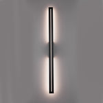 Edgar Outdoor LED Wall Light Medium CCT 26w in Black, White — Black