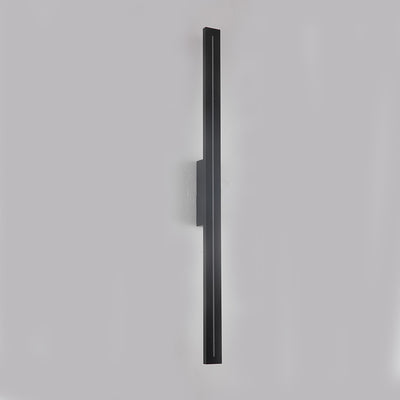 Edgar Outdoor LED Wall Light Medium CCT 26w in Black, White — Black