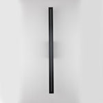 Edgar Outdoor LED Wall Light Medium CCT 26w in Black, White — Black
