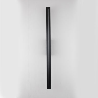 Edgar Outdoor LED Wall Light Medium CCT 26w in Black, White — Black