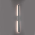 Edgar Outdoor LED Wall Light Medium CCT 26w in Black, White — White