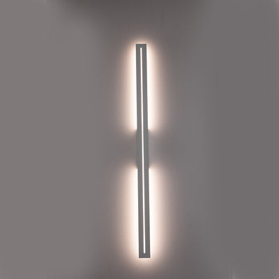 Edgar Outdoor LED Wall Light Medium CCT 26w in Black, White — White
