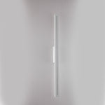 Edgar Outdoor LED Wall Light Medium CCT 26w in Black, White — White