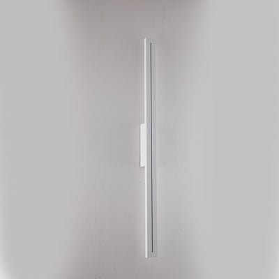 Edgar Outdoor LED Wall Light Medium CCT 26w in Black, White — White