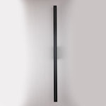 Edgar Outdoor LED Wall Light Large CCT 34w in Black, White — Black