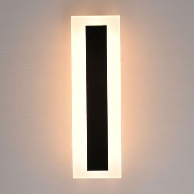 Equator-30 Bar Outdoor LED Wall Light 10w Black — 3000K