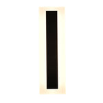 Equator-30 Bar Outdoor LED Wall Light 10w Black — 6000K