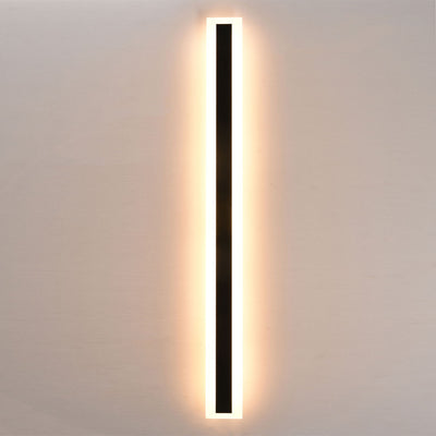 Equator-100 Bar Outdoor LED Wall Light 30w Black — 3000K