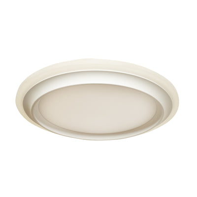 Duke LED Oyster Light CCT 32w White, Black — White